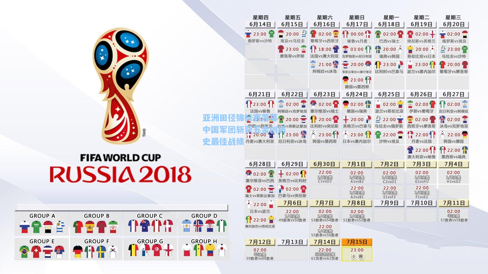 亚洲田径锦标赛落幕 中国军团斩获五金创历史最佳战绩